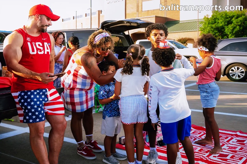 Celebrations were underway this week across the country, including in Mansfield, Texas, where families gathered