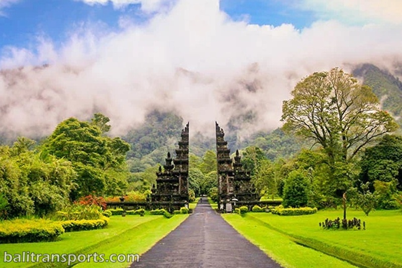 Bali Handara Gate is a distinctive landmark that showcases the beauty of traditional Balinese architectural
