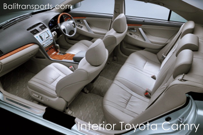 Interior Toyota Camry Rental Bali