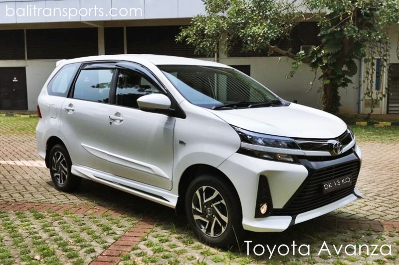 Charter Toyota Avanza in Bali